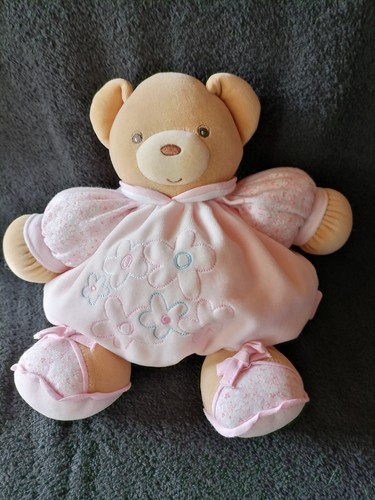 Doudou ours boule velours - boule,
