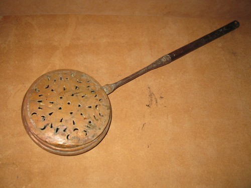 Bassinoire cuivre xixeme - cuivre,