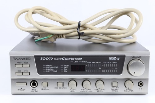Roland d70 sound canvas - sound,