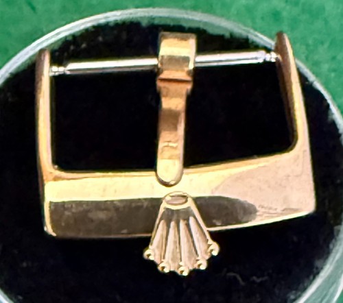 16mm fermoir plaque jaune 18k - fermoir,
