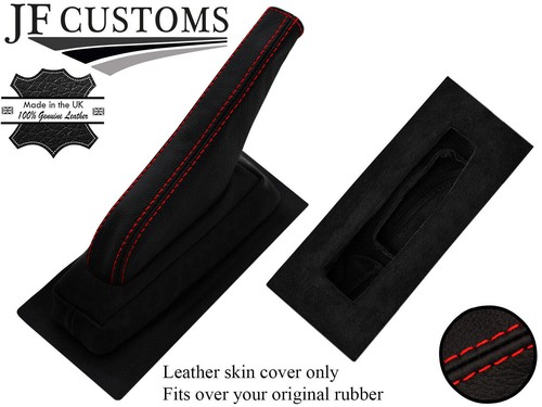 Couture rouge cuir sur - cuir,