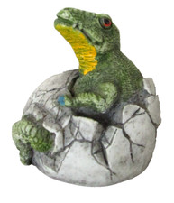 Baby Dragon or Dinosaur Hatching Egg Resin Figure Height 5.8cm