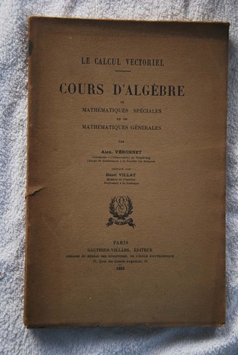 Livre ancien mathématiques - ancien,