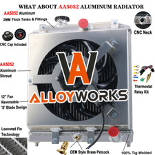 3 Rows Radiateur Relay Pour