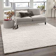 Tapis Shaggy à Poils Longs