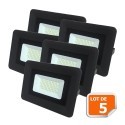 Lot de 5 LED Projecteur Lampe
