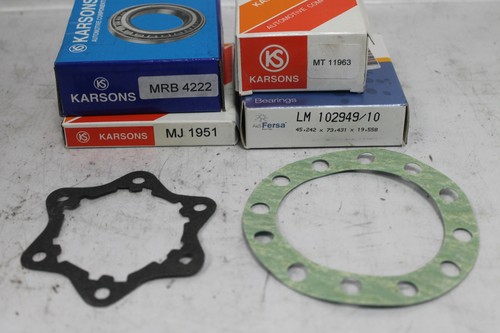 Kit roulement roue av - de,