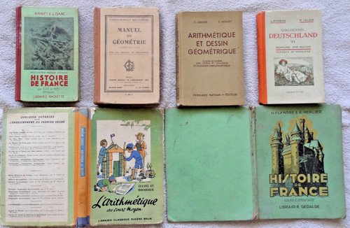Livres scolaire anciens - 6,