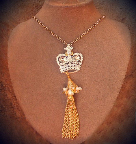 The crown royal tassel - crown,