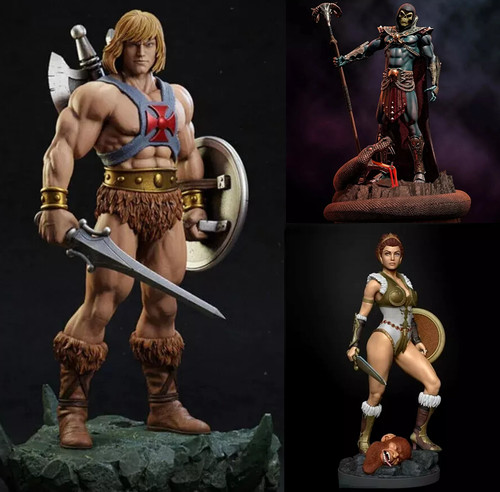 Figurine teela skeletor - teela, he-man