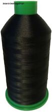 Haut Qualité Durafix 100% Polyester Fil 120'S, 10000MTR Bobine, Noir