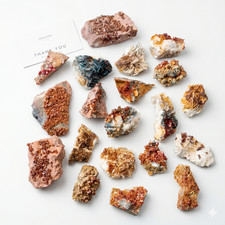 Vanadinite Cristal-Étagère