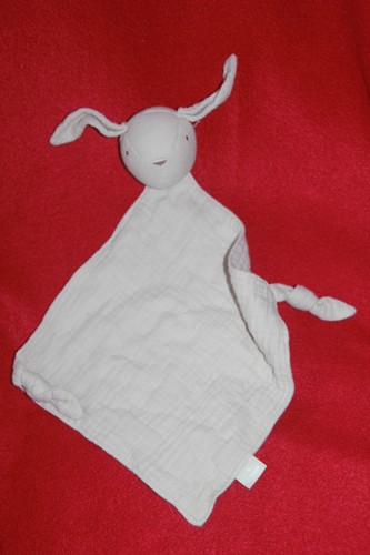 Doudou jollein lapin plat - doudou,