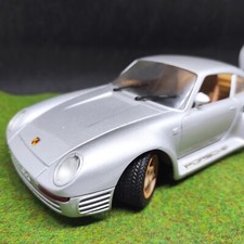 Porsche 959 Grey 1/18 1/20 Guiloy Miniature Car