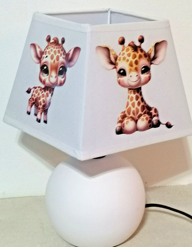 Lampe girafe pour bébé - girafe,