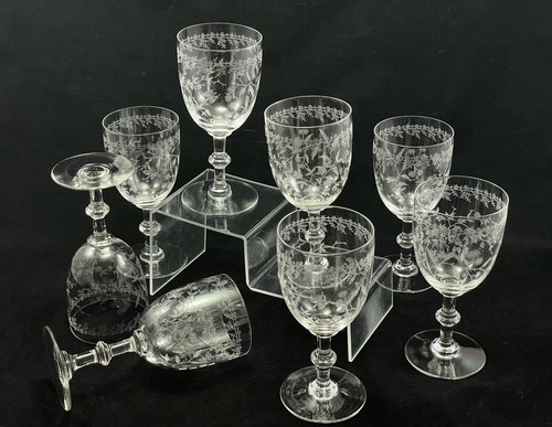 Verres eau cristal - verres,