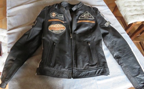 Superbe blouson cuir moto - blouson,
