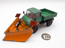 VINTAGE CORGI MAJOR TOYS #1150 UNIMOG 406 SNOW PLOUGH DIECAST MODEL TRUCK 1970