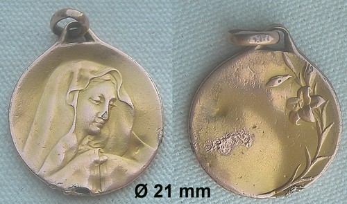Ancienne medaille religieuse - ancienne,