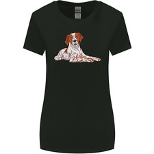 A Epagneul Breton Dog Womens Wider Cut T-Shirt