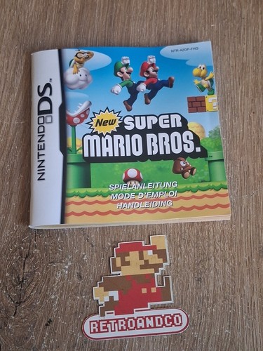 Notice seul sans jeu nintendo - notice,