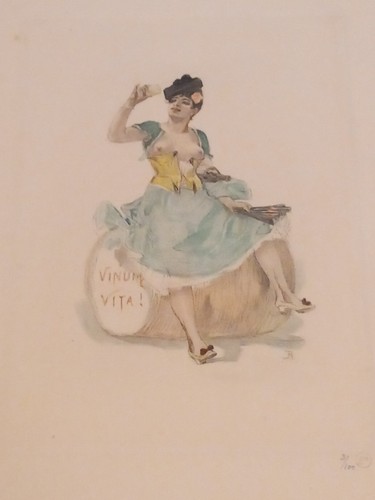 Felicien rops vin espagne - felicien,