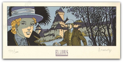 Libris sérigraphie carin - ex-libris,