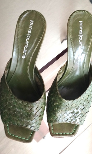 Mules cuir 100 - mules, 100%