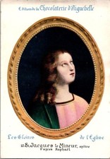 *60863 Chromo Chocolat d'Aiguebelle - Les Gloires de l'Eglise - St Jacques le M.