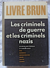 Livre Brun : Les Criminels de