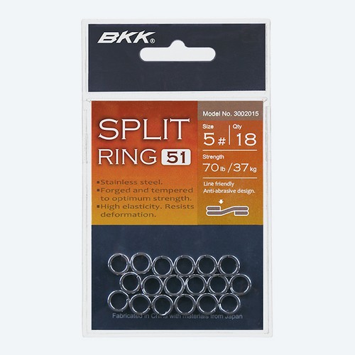 Bkk split ring - split, anneaux