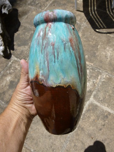 Vase coulures ceramique - en,
