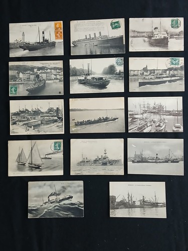 Lot cartes postales - lot, 14