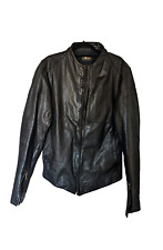 Ria Dunn biker jacket in black