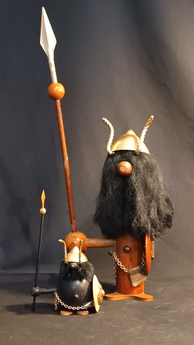 Figurines viking troll - figurines,