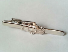 PINCE A CRAVATE vintage VOITURE argenté