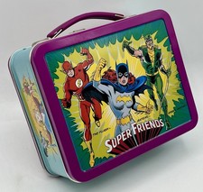 Boite métal Lunch Box - DC Comics Super Friends/Hallmark School Days 1998 - TTBE