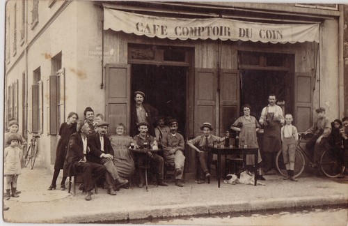 Old postcard lyon - postcard,