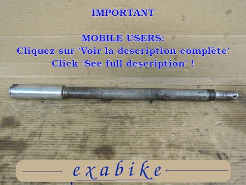 Axe roue arriere pour - de,