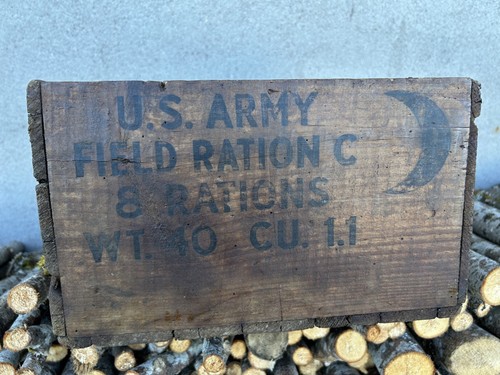 Caisse ration ww2 - us,