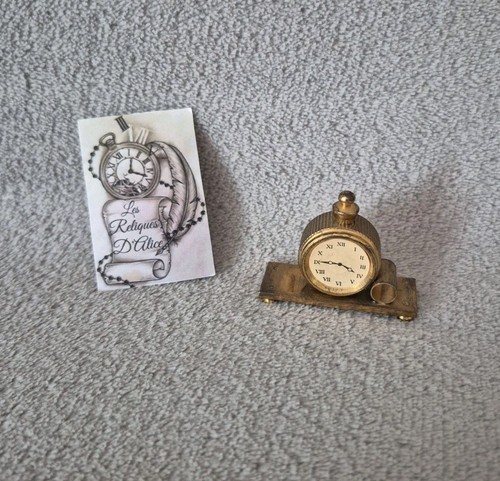 Horloge cheminée miniature - cheminée,