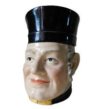 Barbotine Pot à Tabac Ancien