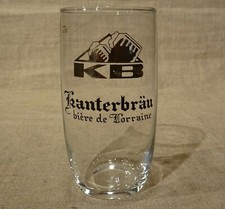 Ancien verre à bière bock KB