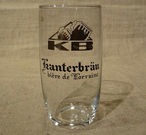 Ancien verre bière - verre, kb