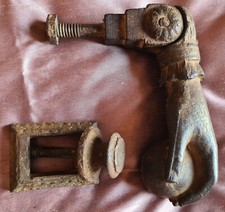 Heurtoir + plaque & clou