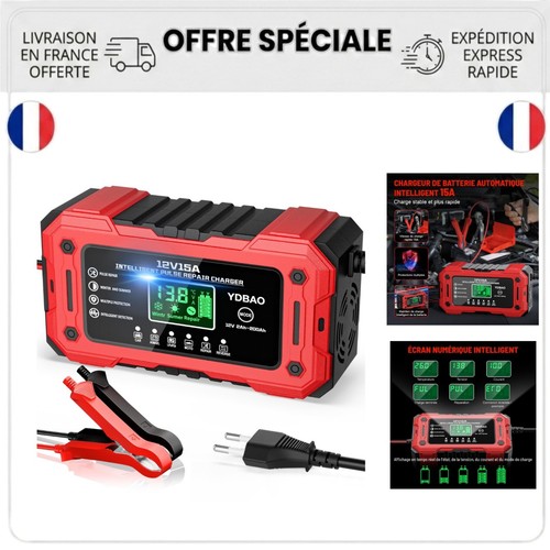 Chargeur batterie 12v 15a - chargeur,
