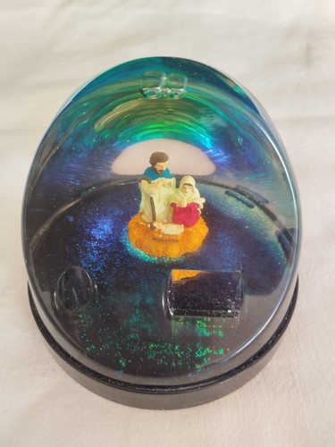 Vintage boule neige creche - vintage,
