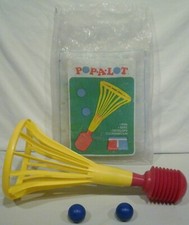 Vintage Tupperware Pop A Lot Toy With 2 Balls & Original Bag