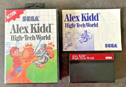 Alex kidd high tech - alex, sega
