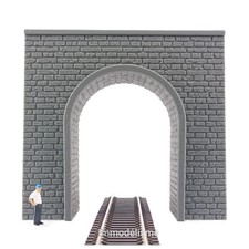 HO Entrée de Tunnel 1 Voie, 1/87 H0 Modélisme Ferroviaire Diorama Décor Train